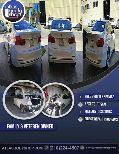 Auto Body Shop «Atlas Body Shop», reviews and photos, 922 E Carson, San Antonio, TX 78208, USA