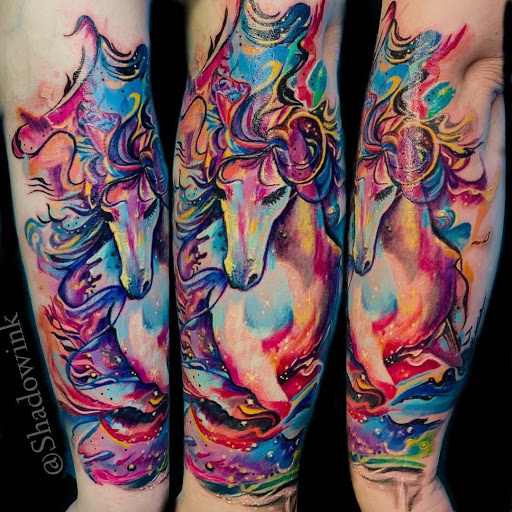 Explore rock music tattoo ideas, creative tattoo ideas in Indianapolis, available at Inkfam Tattoo Gallery