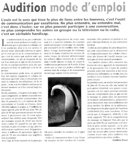 Magasin d'appareils auditifs Audition Santé Lorimed Livry-Gargan