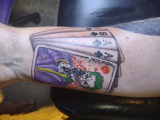 Explore elbow tattoo ideas for, creative tattoo ideas in Watertown, available at Ritual Addictions