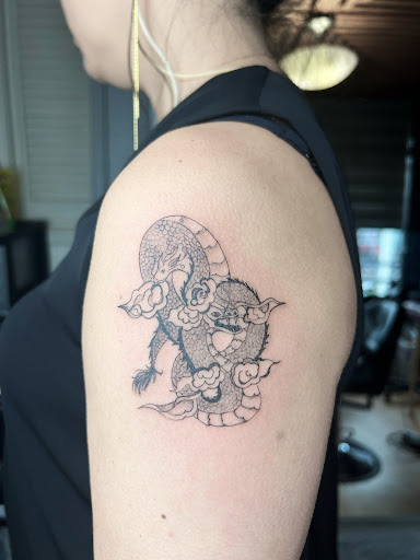 Explore alpha wolf tattoo ideas, creative tattoo ideas in Los Angeles, available at fine tattoo LA