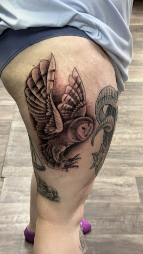 Explore ideas for a first tattoo for guys, creative tattoo ideas in Fairmont, available at Sleazy Studios