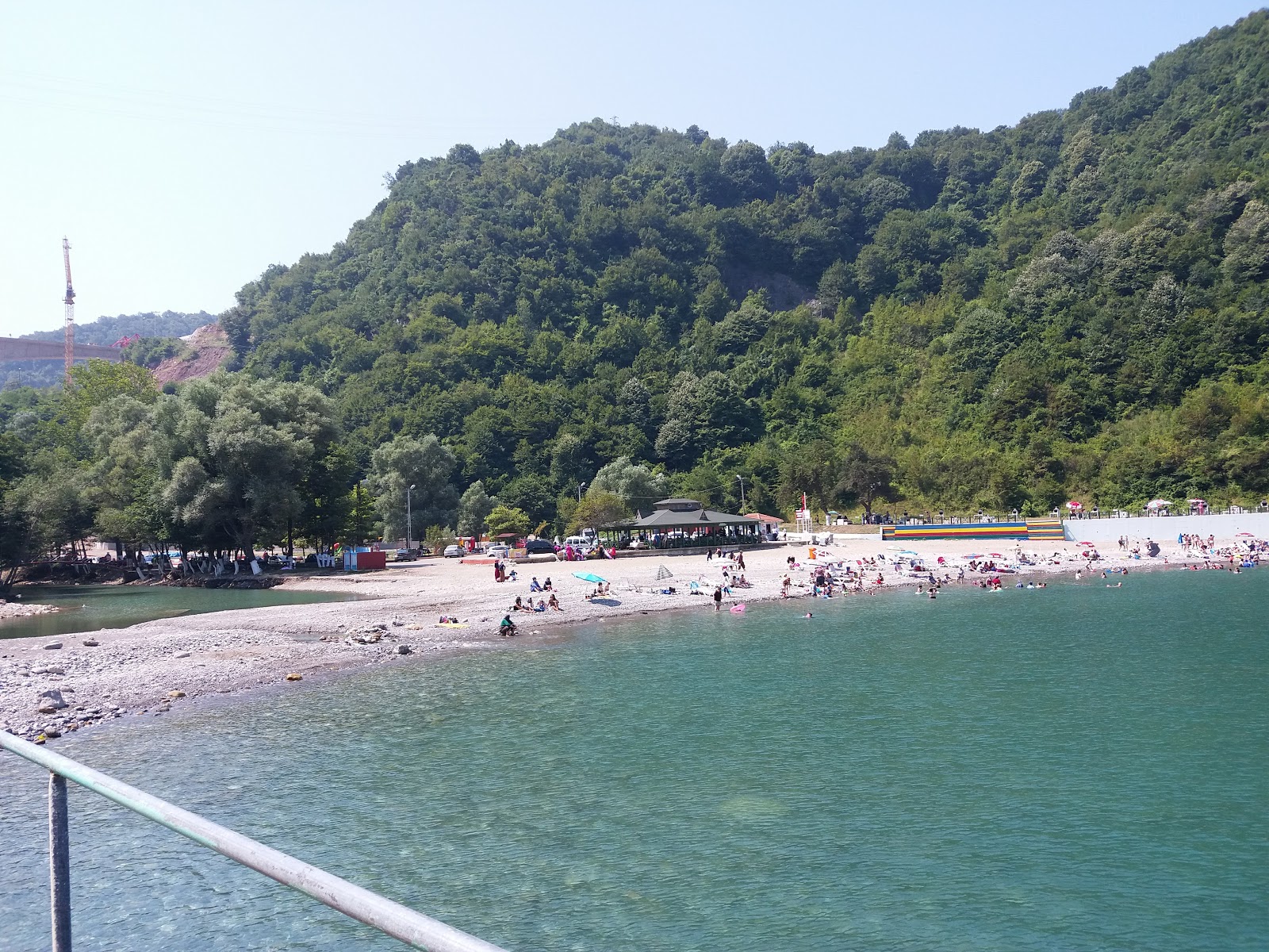 Foto av Degirmenagzi Plaji med turkos rent vatten yta