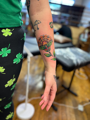 Explore the crow movie tattoo ideas, creative tattoo ideas in Eureka Springs, available at Sailors Luck Tattoo