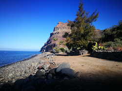 Foto av Playa de Aneas med lång rak strand