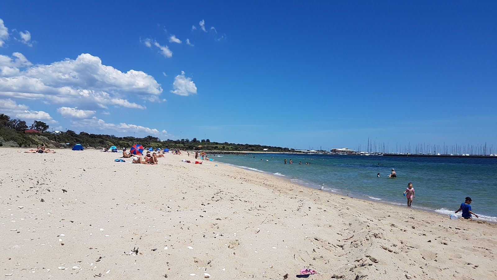 Foto de Hampton Beach con playa amplia
