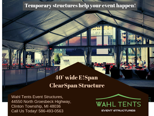 Party Equipment Rental Service «Wahl Tents», reviews and photos, 44550 N Groesbeck Hwy, Charter Twp of Clinton, MI 48036, USA