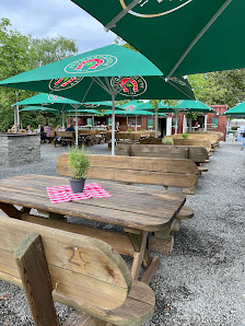 Biergarten hinter der neuen Stadthalle Südliche Ringstraße 75, 63225 Langen (Hessen), Deutschland