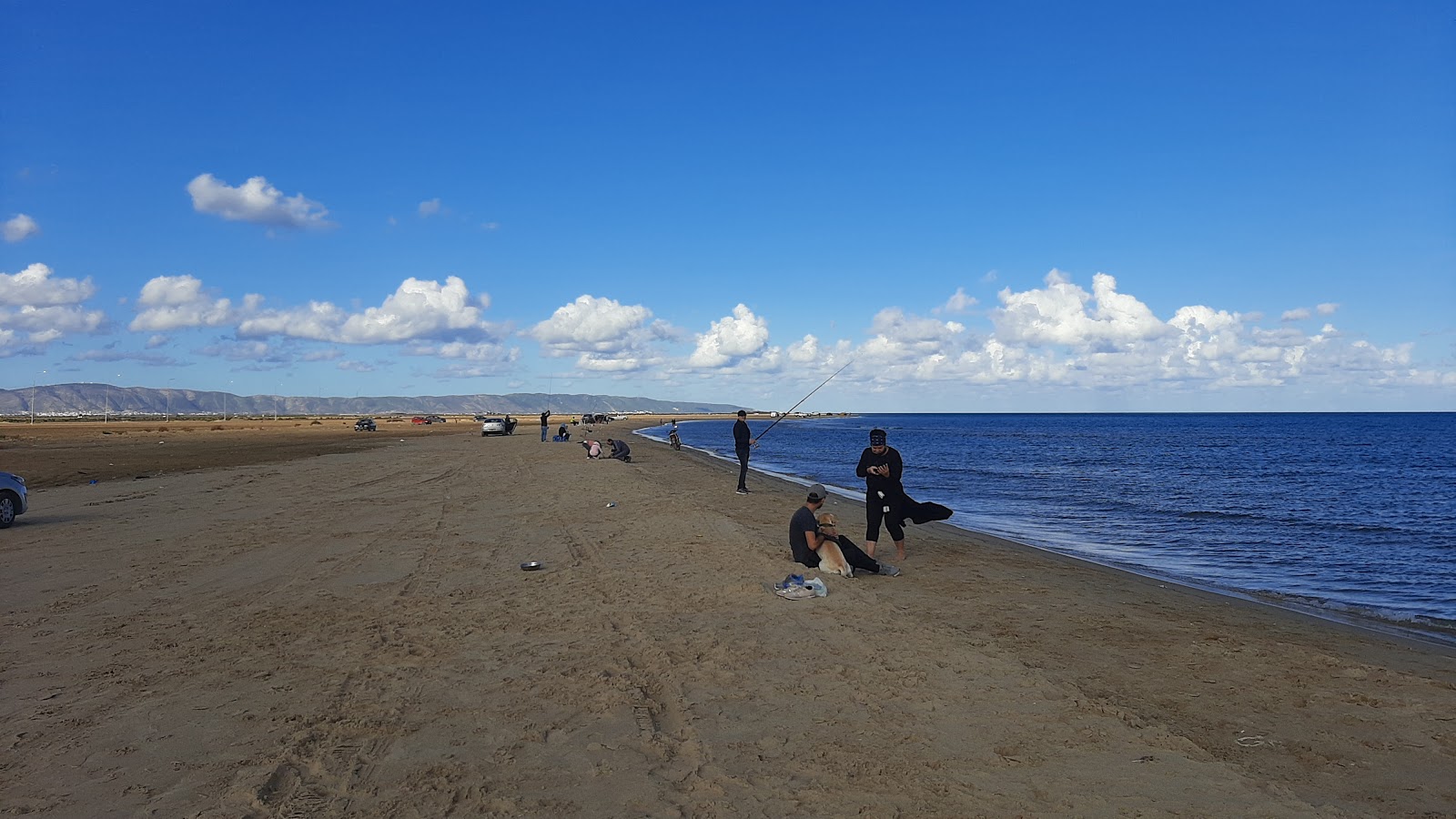 Foto af Kalaat Al Andalous med lys fint sand overflade