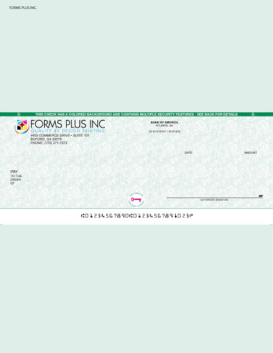 Commercial Printer «Forms Plus Inc | Commercial Printing», reviews and photos, 4455 Commerce Dr # 101, Buford, GA 30518, USA