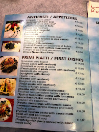 Carte du Vera Napoli Ristorante Pizzeria à Chiavari