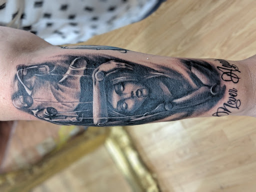 Explore outdoors tattoo ideas, creative tattoo ideas in Belton, available at Not Just Ink Tattoos And Body Piercing