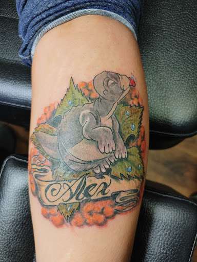 Explore halo reach tattoo ideas, creative tattoo ideas in Lafayette, available at DragonsBane Tattoo & Body Piercing