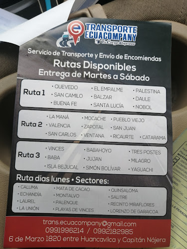 Transporte Ecuacompany - Guayaquil