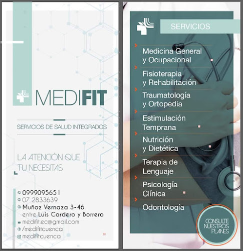Opiniones de Psicología clínica MEDIFIT en Cuenca - Psicólogo