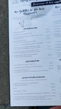 Restaurant LaTable de Louise à Saint-Malo (la carte)