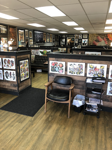 Explore half sleeve tattoo ideas for guys, creative tattoo ideas in Cabot, available at ELECTRIC PANTHER TATTOO GALLERY