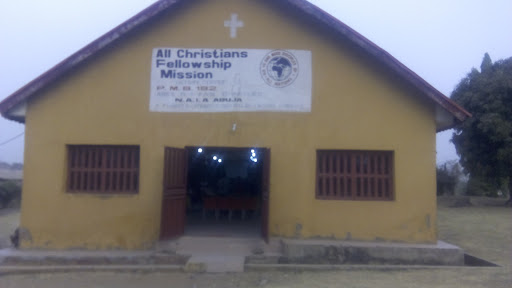 All Christians Fellowship Mission, Airport, Area B, FAAN Quarters, Abuja, Nigeria, Place of Worship, state Federal Capital Territory