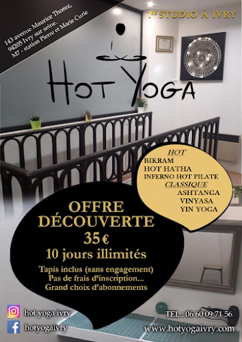 Centre de yoga HOT YOGA IVRY Ivry-sur-Seine