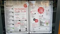 Restaurant de hamburgers Big Fernand à Nice - menu / carte