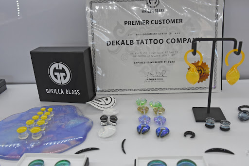 Explore fishing tattoo ideas for men, creative tattoo ideas in Dekalb, available at DeKalb Tattoo Company