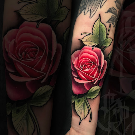 Explore portal tattoo ideas, creative tattoo ideas in Camp Hill, available at Camp Hill Collective Tattoo and PMU