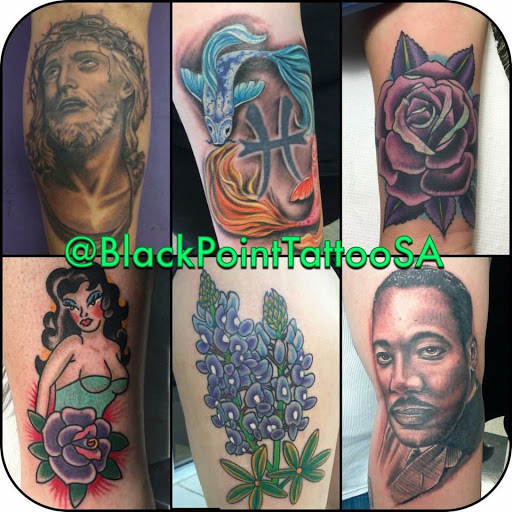 Tattoo Shop «Black Point Tattoo San Antonio», reviews and photos, 6422 Babcock Rd #109, San Antonio, TX 78249, USA