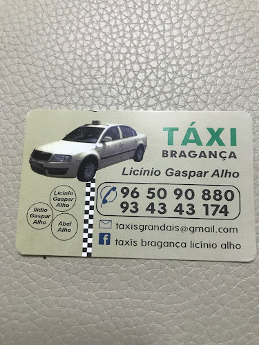 Taxi Bragança-Licinio Alho - Serviço de transporte