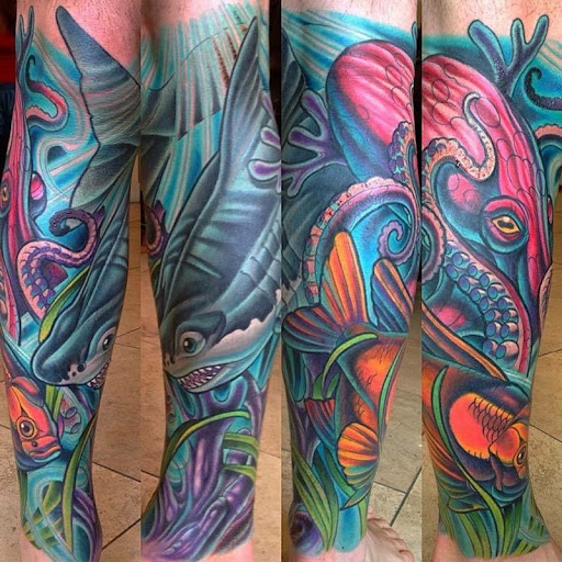 Explore small pirate tattoo ideas, creative tattoo ideas in San Diego, available at Remington Tattoo Parlor