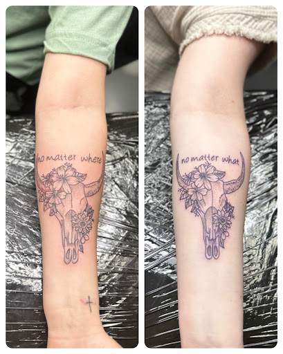 Explore leo tattoo ideas for women, creative tattoo ideas in Meridian, available at Creative Pain Tattoo Studio