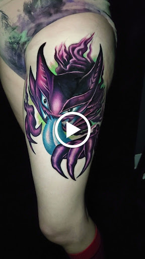 Explore scary movie tattoo ideas, creative tattoo ideas in Buford, available at Inked Arts Tattoo Studio