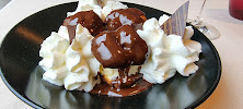 Profiterole du Restaurant français La Télécabine à Chamonix-Mont-Blanc - n°7