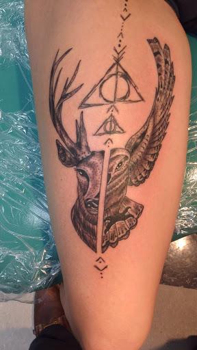 Explore shin tattoo ideas female, creative tattoo ideas in New Bern, available at Ol Skool Tattoos