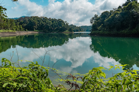 Gunung pulai reservoir view point Gunung Pulai Recreational Forest, Pekan Nanas, Johor, Malaysia