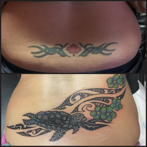 Explore finger tattoo ideas for guys, creative tattoo ideas in Jacksonville, available at Cover Up Tattoos