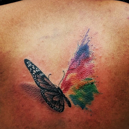 Explore girlfriend name tattoo ideas, creative tattoo ideas in Hampton, available at Blue Horseshoe Tattoo and Body Piercing