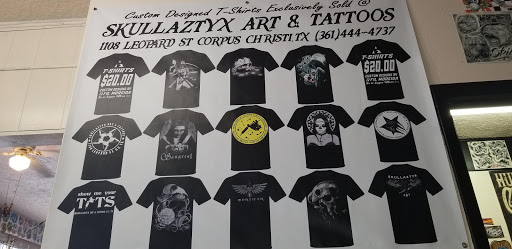 Tattoo Shop «Skullaztyx Art & Tattoo», reviews and photos, 1108 Leopard St, Corpus Christi, TX 78401, USA