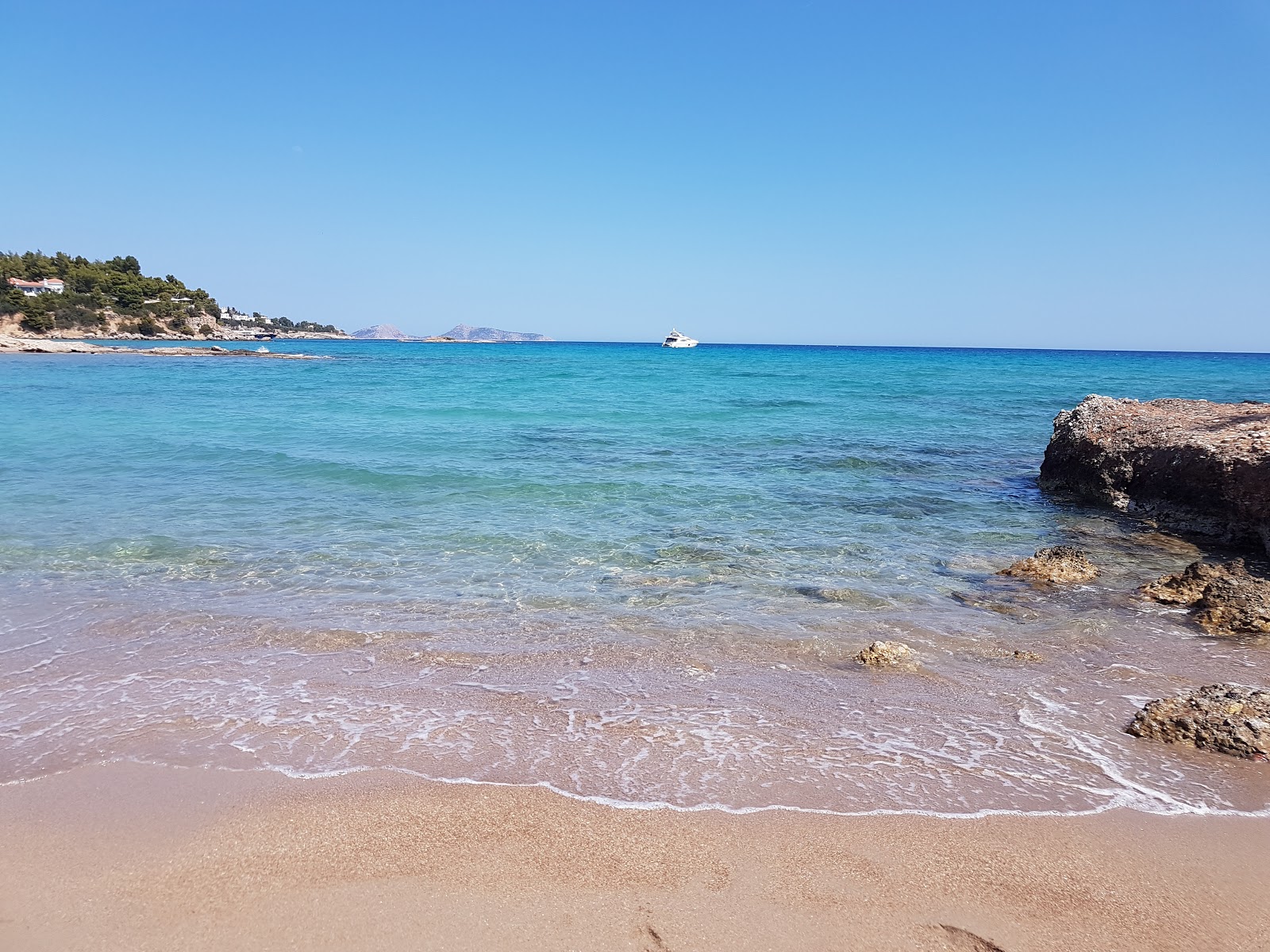 Photo de Chrysi Akti beach situé dans une zone naturelle