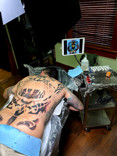 Explore arrowhead tattoo ideas, creative tattoo ideas in San Diego, available at Bearcat Tattoo Gallery