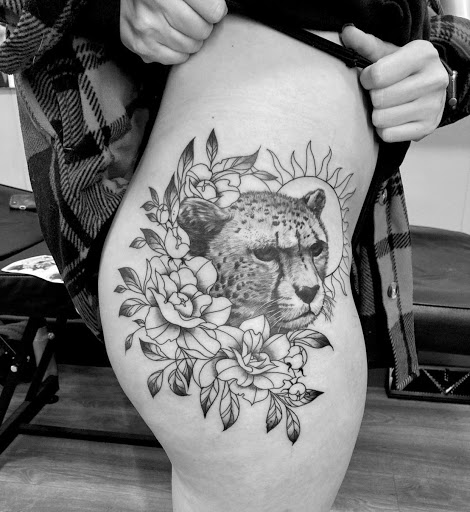 Explore the world is yours tattoo ideas, creative tattoo ideas in Rockford, available at Euro Tattoo