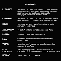 Cocktails and Dreams à Varese menu