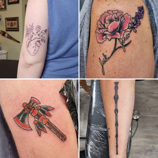Explore tattoo specials ideas, creative tattoo ideas in Charles Town, available at Blue Heron Tattoo
