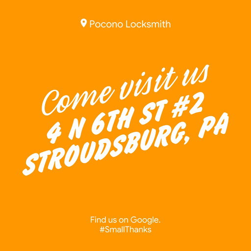 Locksmith «Pocono Locksmith», reviews and photos, 4 N 6th St #2, Stroudsburg, PA 18360, USA