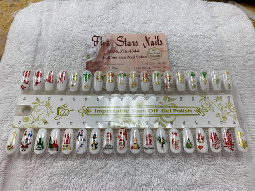 Nail Salon «Five Star Nails», reviews and photos, 5303 Caroline Drive, High Ridge, MO 63049, USA