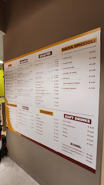 Restaurant de hamburgers Cisbù à Sant'Arpino (la carte)
