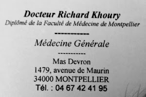 Dr khoury richard