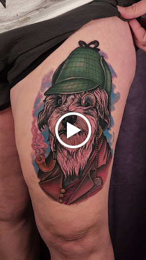 Explore hunting fishing tattoo ideas, creative tattoo ideas in Buford, available at Inked Arts Tattoo Studio