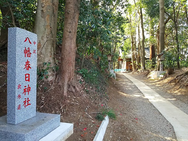 八幡春日神社の森