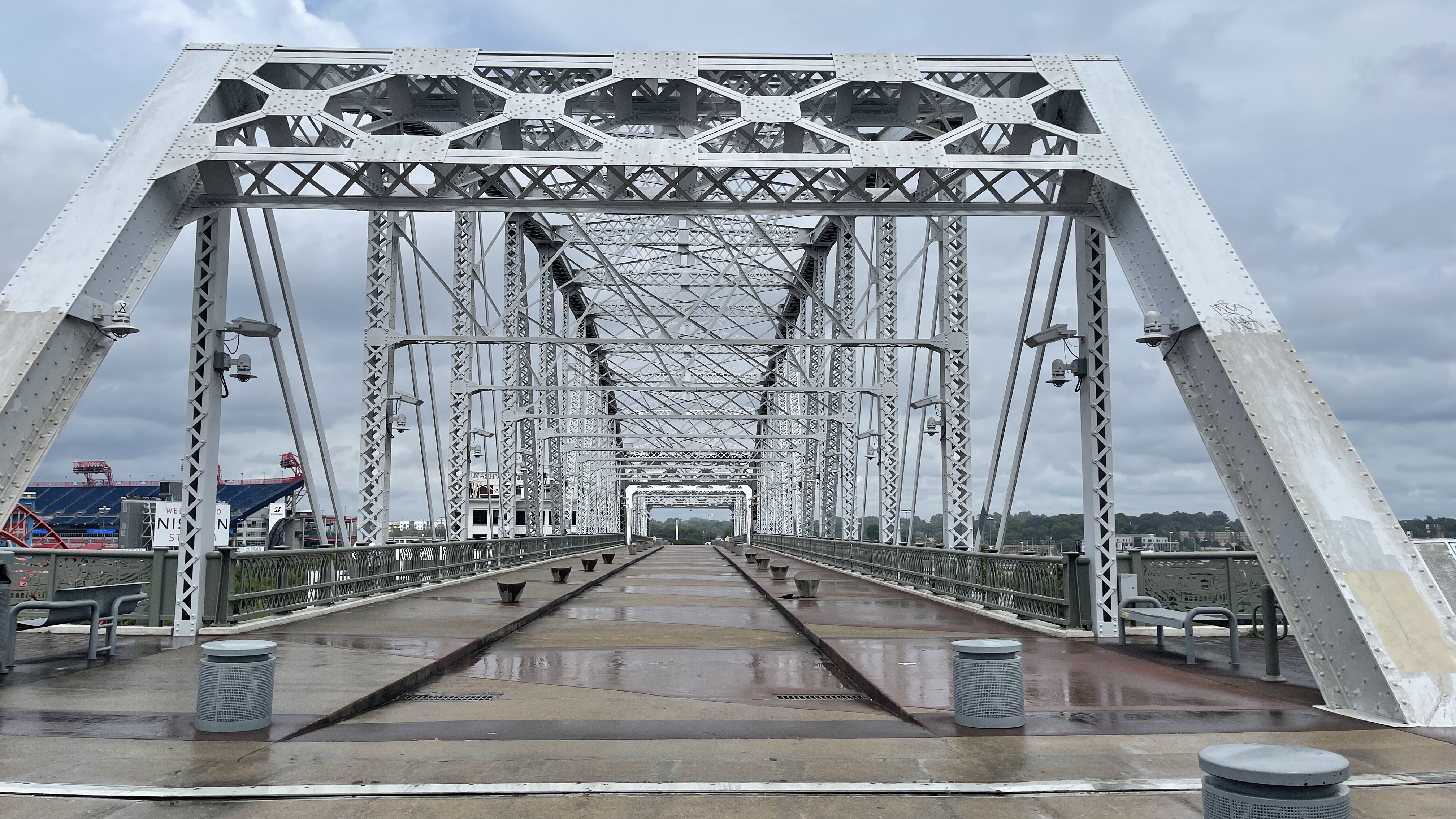 Picture of a place: John Seigenthaler Pedestrian Bridge