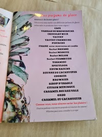 Au Sirop d'érable à Sarreguemines menu